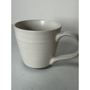 Bee and Willow Milbrook 6-Piece Stoneware Mug Set, 15 Oz, Speckle White